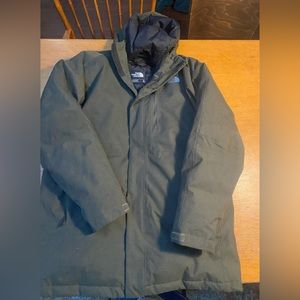 Mens The North Face Hyvent down winter parka XL READ DESCRIPTION